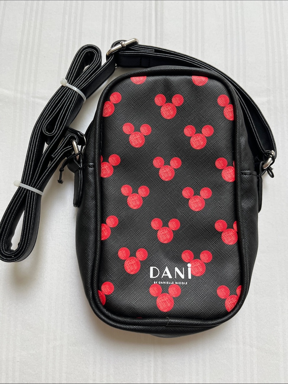 Disney x DANI Danielle Nicole Mickey Mouse Crossbody Bag - Red & Black | NWOT